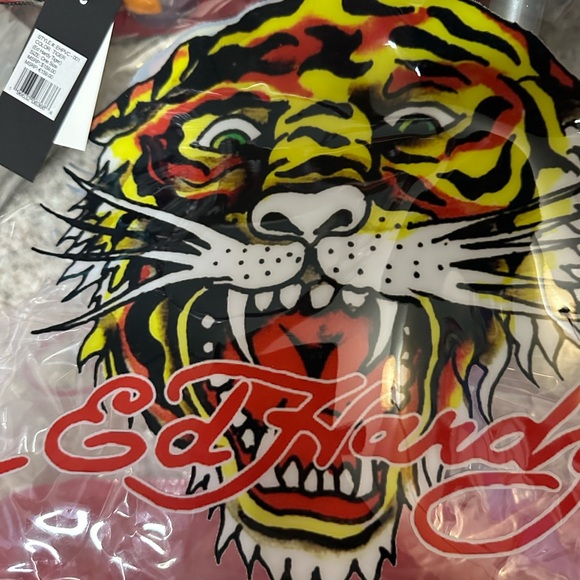Ed Hardy Bengal Tiger PVC Tote NWT Retails $159 - Picture 5 of 7